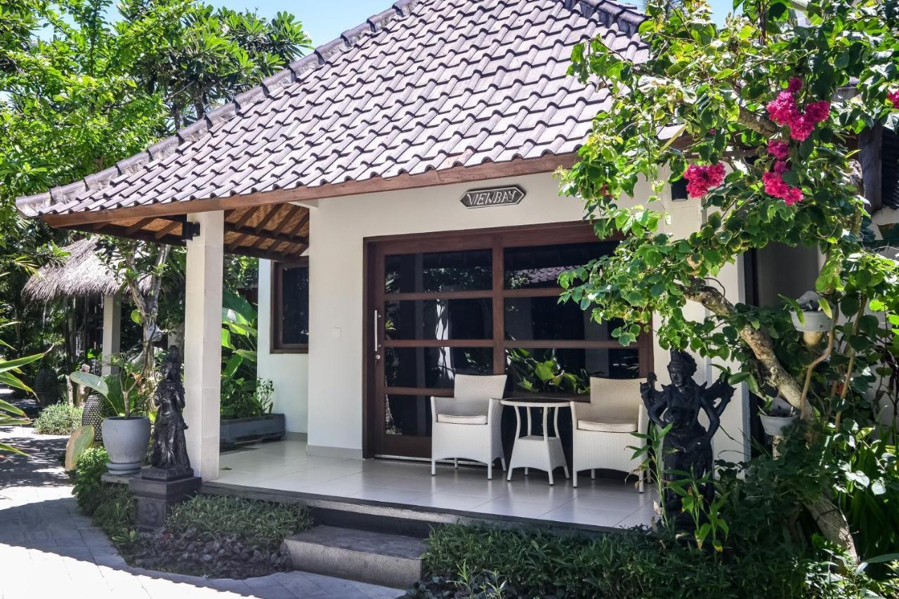 Bali Santi Bungalows Candidasa Exterior foto
