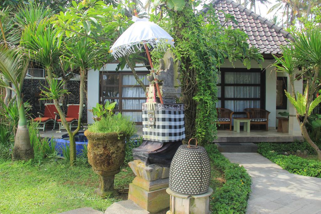 Bali Santi Bungalows Candidasa Exterior foto